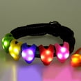 thumbnail image 3 of 6PCS Pet Dog Cat Collar LED Lights, Clip on Light Up Collars Makes Your Small Medium Large Dogs Cats Visible, Safe & Seen at Night, Waterproof, Battery Included, 3 of 6