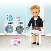 My Life As Laundry Playset with Realistic Sounds and Accessories for 18-inch Dolls