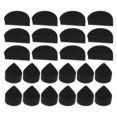 thumbnail image 4 of 24 esponjas de maquillaje semicirculares con forma de gota para maquillaje facial. Aplicación rápida de la base para fiestas y espectáculos., 4 of 7