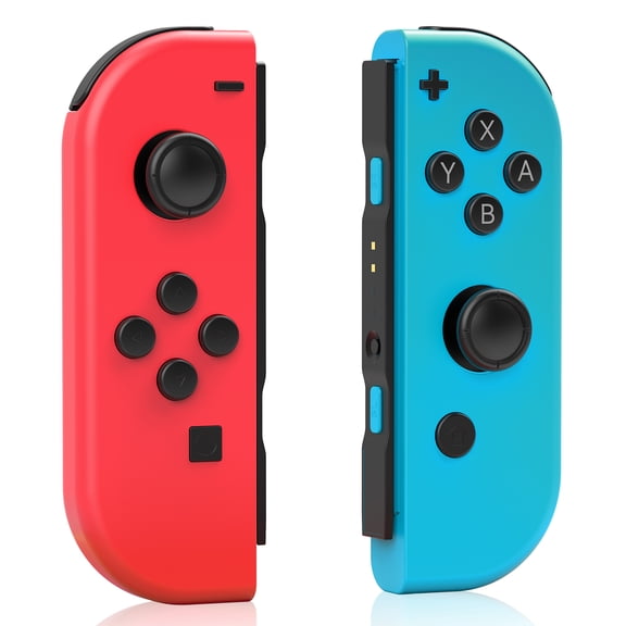 Wireless Controller Compatible with Switch, Wireless Left and Right Controllers Support Motion Control/Dual Vibration