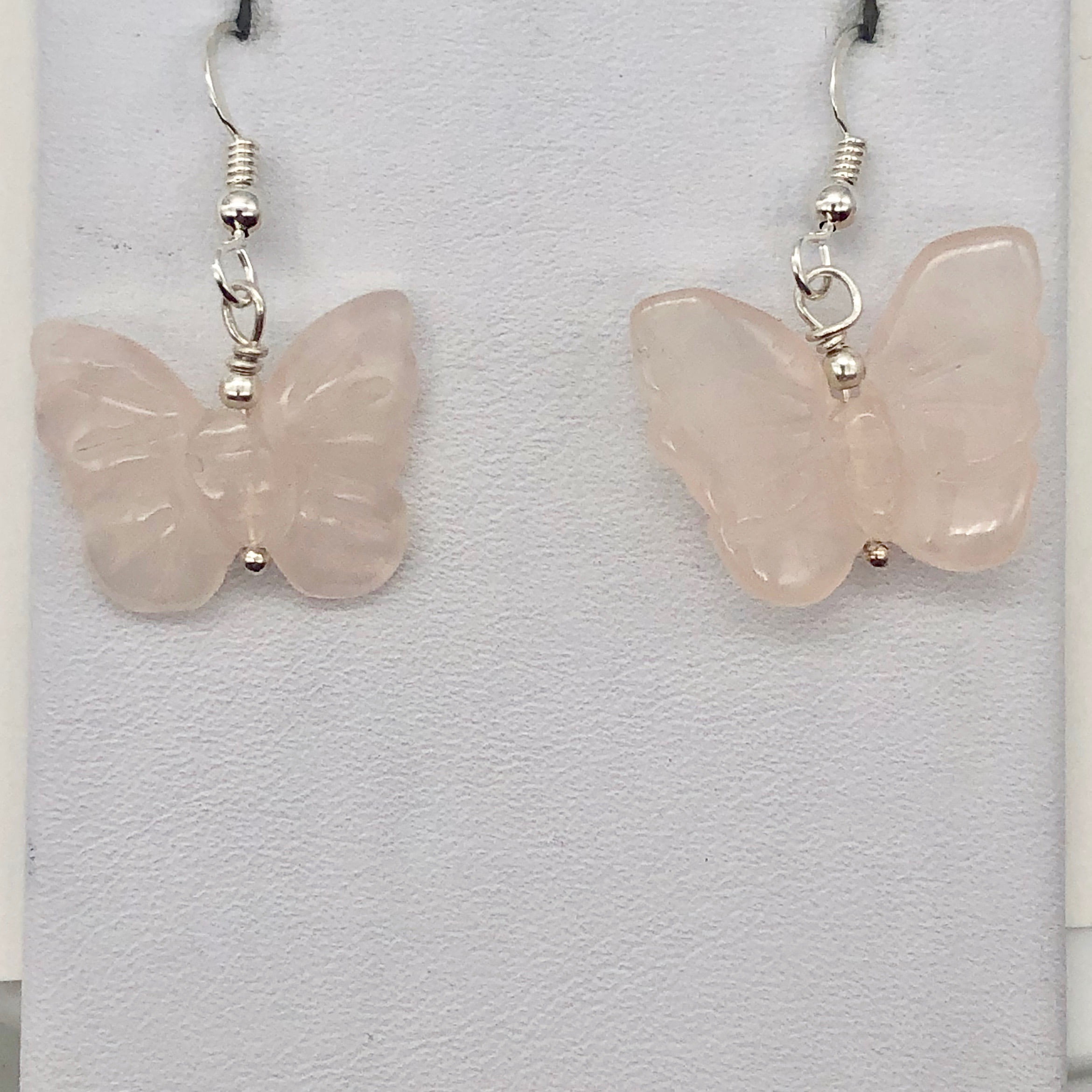 Flutter Pearl dangly hook earrings gold earrings butterfly earrings gold jewellery summer spring jewellery summer earrings Pearl earrings
