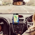 thumbnail image 2 of Deeceymbur Car Phone Mount Vent Dashboard Magnetic Holder Rhinestone Decor Universal Fit 4 7 Inch Smartphones 360 Rotatable GPS Navigation, 2 of 6