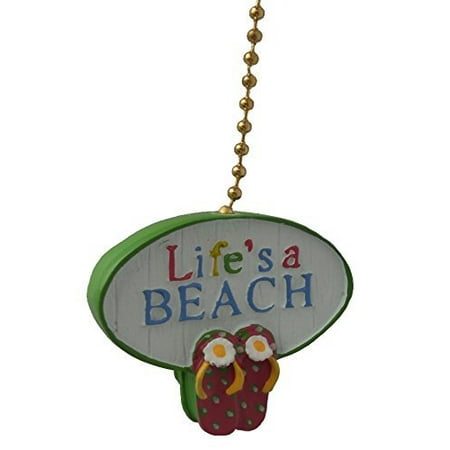 Clementine Design Lifes A Beach Ceiling Fan Pull Light Chain Extender Extension Canada Clementine Design Lifes A Beach Ceiling, Ceiling Fan Pulls Beach