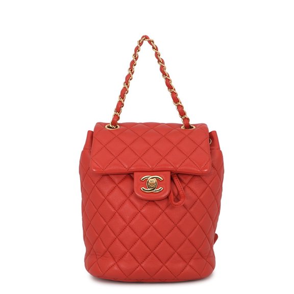 Pre-Owned Chanel Backpack Matelass Coco Mark Lambskin A69964 CHANEL Handbag Women's