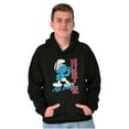 thumbnail image 5 of Hefty Smurf Hustle All Day Workout Hoodie Sweatshirt Women Men Brisco Brands S, 5 of 6