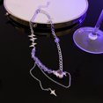 thumbnail image 1 of Ins collar de perlas de acero de titanio de moda al por mayor estilo de chica caliente cadena de suéter largo sentido de gama alta cadena fuerte que combina con todo X964 Plata JFHHH pequeña, 1 of 5