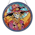 thumbnail image 6 of PLPPYFS Halloween Diamond Art Hanging Kits for Adults, Ghost Diamond Art Suncatchers, 5D DIY Acrylic Single Sided Diamond Art Window Pendant, Home Garden Wall Hanging Kits Hanging Ornament, 6 of 6