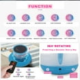 thumbnail image 4 of WINICE Remote Control and Timer Design Seabed Starry Sky Rotating LED Star Projector for Bedroom, Night Light for Kids, Night Color Moon Lamp for Children Baby Teens Adults(Blue), 4 of 5
