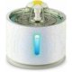 thumbnail image 1 of Aleko Fuente de agua para gatos y perros pequeños de 2,4 l, dispensador de agua silencioso para gatos con 3 filtros de carbón activado y bandeja de acero inoxidable, luz nocturna LED ACTIVE Biensenido a ACTIVE, 1 of 2