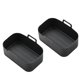 thumbnail image 1 of Revestimientos de silicona para freidoras de aire Ninja, paquete doble de 2, revestimiento de silicona reutilizable para freidoras de aire, accesorios para freidoras de aire Ninja, 1 of 4