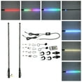 thumbnail image 2 of Luz De Látigo En Espiral LED, Control De Aplicación 12-24 V Luz De Látigo De Persecución 366 Modos 300 Patrones Color RGB Impermeable 3 Pies Para Camión Para Barco Para UTV, 2 of 7