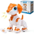 thumbnail image 1 of Perro robot a control remoto IQkidz para niños de 3 a 8 años con luz, 1 of 7