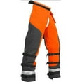 thumbnail image 1 of MYG 9-Layer Chainsaw Chaps for Men and Women, Orange Chainsaw Pants with Adjustable Belt, Lightweight Chainsaw Protection for Logging and Cutting Tasks, 1 of 7