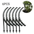 thumbnail image 2 of 6 Pcs Arcuated Plant Support Stakes Garden DIY Climbing Trellis Flower Stand, 2 of 7