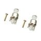thumbnail image 1 of 2 Piezas 40 Mm Acrílico Puerta Perilla Cajón pequeña sala Armario Manija Hardware, 1 of 7