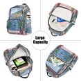 thumbnail image 5 of FORMRS Mini Backpack Purse for Women Travel Daypack Casual Shoulder Bag, Pink Window, 5 of 7