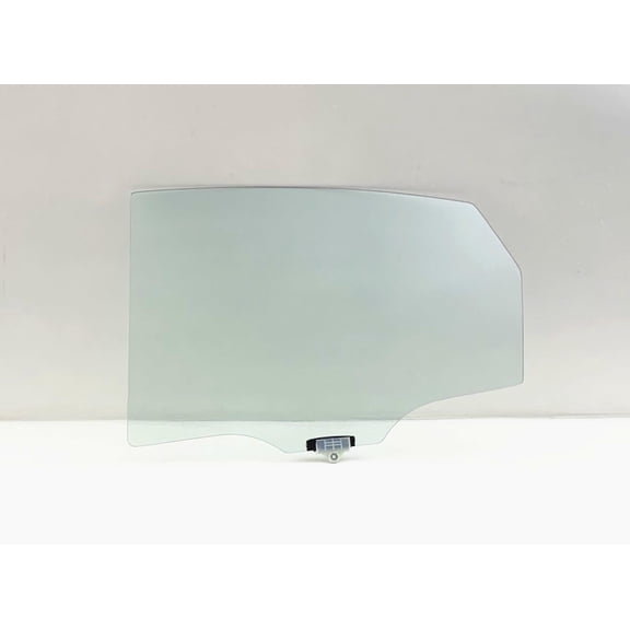 Driver Left Side Rear Door Window Door Glass Compatible with Hyundai Elantra 4 Door Sedan 2007-2010 Models