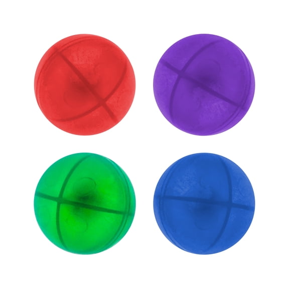 PicassoTiles Marbles for Marble Run Magnetic Tiles for Kids – 4PCS STEM Building Blocks Balls Toy