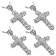 thumbnail image 1 of Cadenas con Dije de Cruz SacredDiamon06 4Pzas Plata Collar Cruz Dije 3.5x5.7cm Metal., 1 of 4