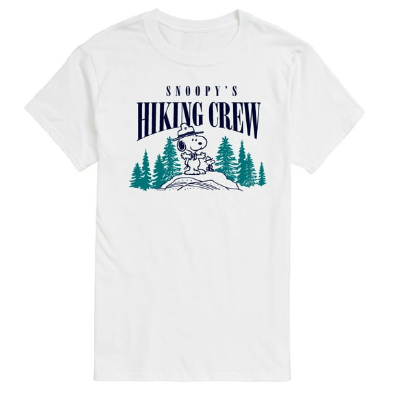 Peanuts - Snoopy Hiking Crew - Men's Short Sleeve Graphic T-Shirt