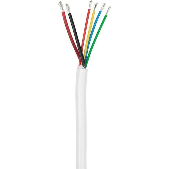 Altavoz RGB + Cable Ancor 18/4 +16/2 AWG, cubierta redonda, 30 m