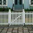 thumbnail image 4 of UPOUART 8Pcs Black Deck Post Support Base Wooden Fence Post Holder Wind and Water Resistance For Garden, 4 of 6