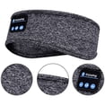 thumbnail image 1 of Auriculares para dormir con diadema Bluetooth, auriculares inalámbricos con diadema (gris) Rojo Verde, 1 of 5