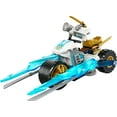 thumbnail image 4 of LEGO NINJAGO Zane’s Ice Motorcycle Toy with 1 Minifigure, Ninja Gift for Kids Ages 7 and up, 71816, 4 of 8