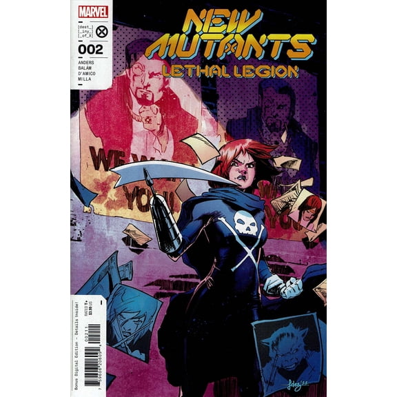 New Mutants: Lethal Legion #2 VF ; Marvel Comic Book