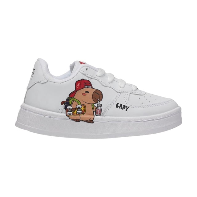 Tenis Niño Val Street Casuales Confort blanco 18