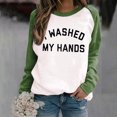 thumbnail image 1 of Nouveaux Hauts pour Femmes 2023 Mode Grande Taille Manches Longues Col Rond Blouse Imprimée Automne Pull Décontracté Hauts Chemise à Manches Longues pour Femmes, 1 of 5