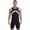 Purple, variant on Alvivi Mens One Piece Swimsuit Wetsuit Sleeveless Zip Up Bodysuit Bathing Suit Sport Unitard Beachwear Red XL