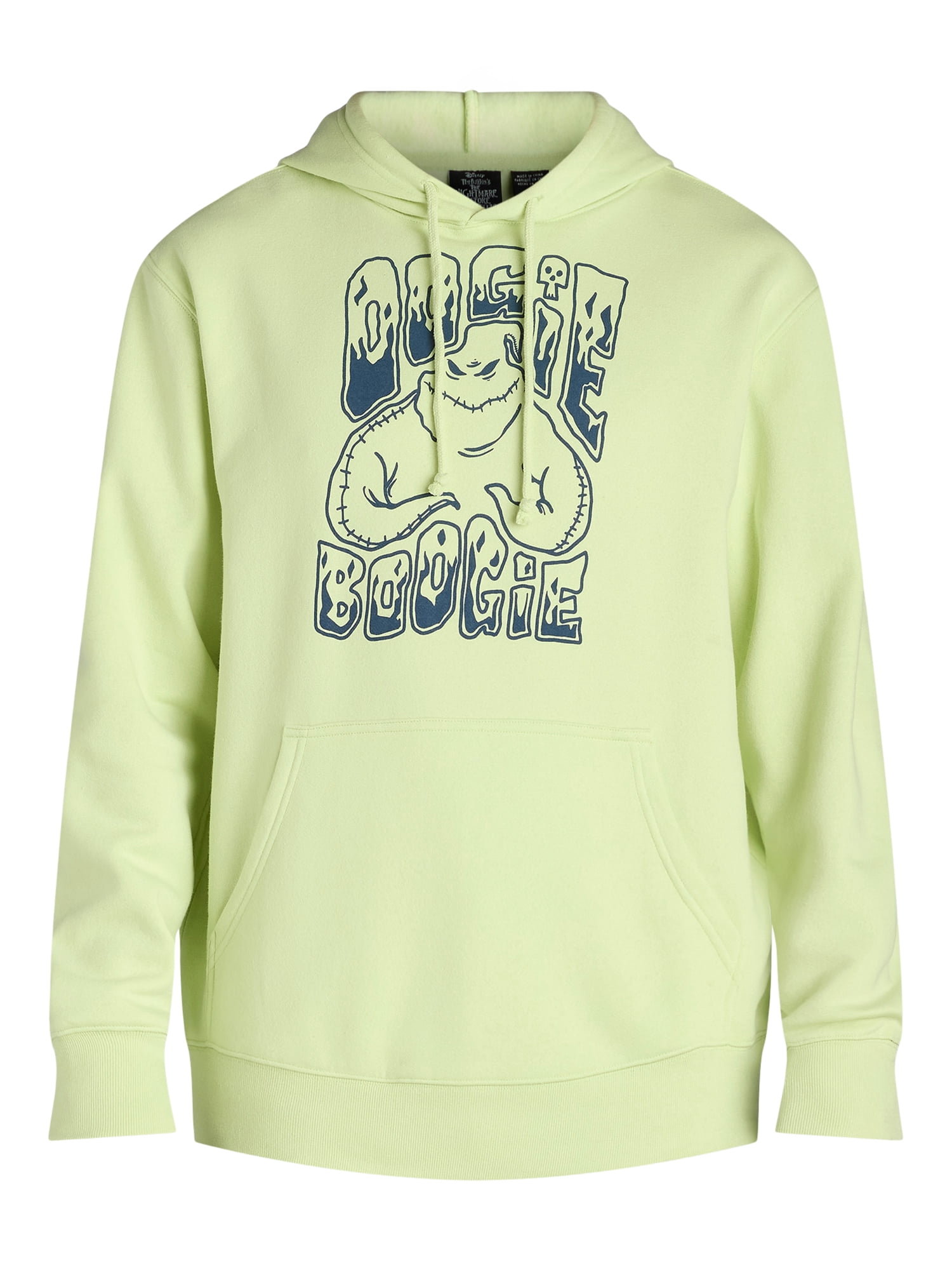 Nightmare Before Christmas Men's Oogie Boogie Graphic Hoodie, Sizes S-3XL