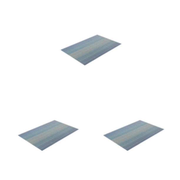 Tapete de tejido de PVC Billuyoard manteles individuales posavasos resistente al calor para el hogar Hotel mesas Azul Cielo