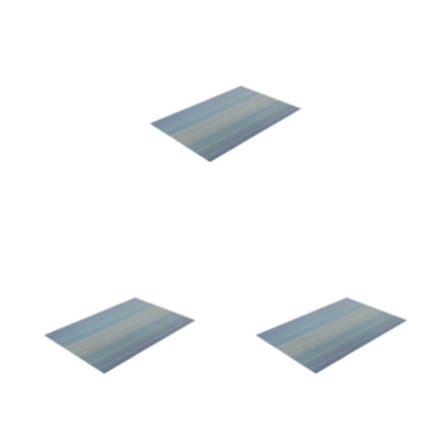 Tapete de tejido de PVC Billuyoard manteles individuales posavasos resistente al calor para el hogar Hotel mesas Azul Cielo