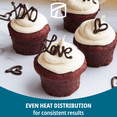 thumbnail image 5 of Trudeau Silicone 12ct Muffin & Cupcake Pan – Perfect for Bites, Small Pies, Egg Bites, Rice Krispies Treats, Cheesecake Cups & More, 5 of 16