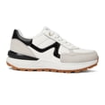 thumbnail image 3 of LUCKY STEP Womens Retro Chunky Sneakers Fashion Color Blocked Casual Shoes,Beige&Grey&Black, 3 of 6