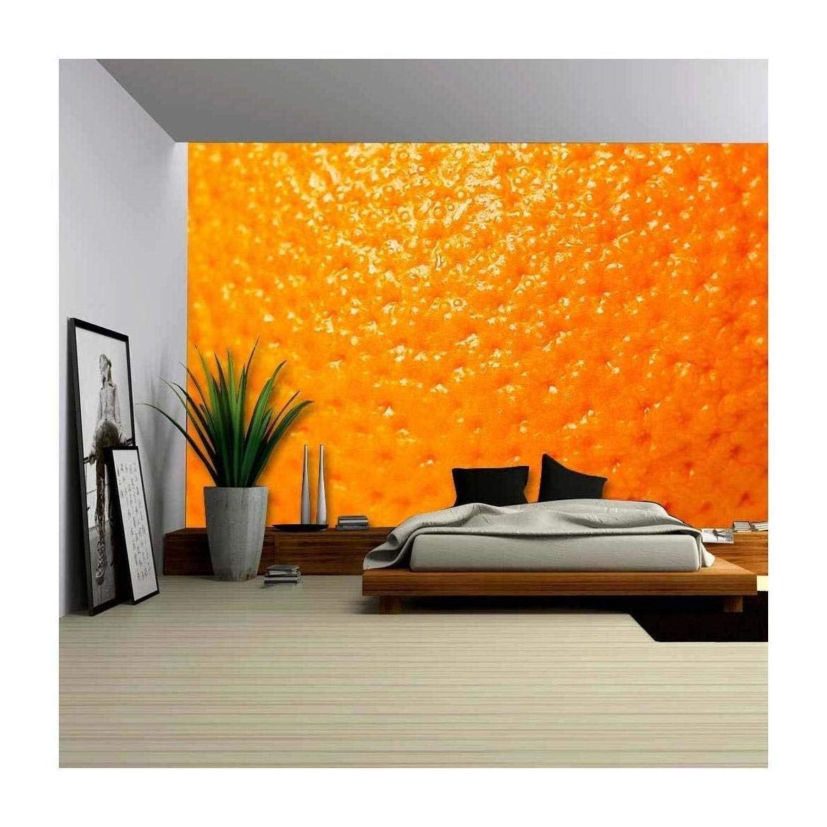 Wall26 Orange Fruit Close Up Removable Wall Mural Self