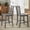 Antique Grey, variant on iNSPIRE Q Farmhouse Transitional Counter Height Bar Stools, Antique Grey (Set of 2)