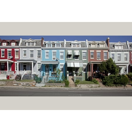 

Print: Row Houses 3300 Block Of Sherman Ave. NW Washington D.C. 2010
