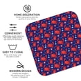 thumbnail image 3 of Lsque Cute Crabs Pattern 4" Drink Coasters Set of 4, PVC Leather Absorbent Coasters, Table Coaster Set Decorative Coffee Cup Coasters Housewarming Gift -Square, 3 of 6