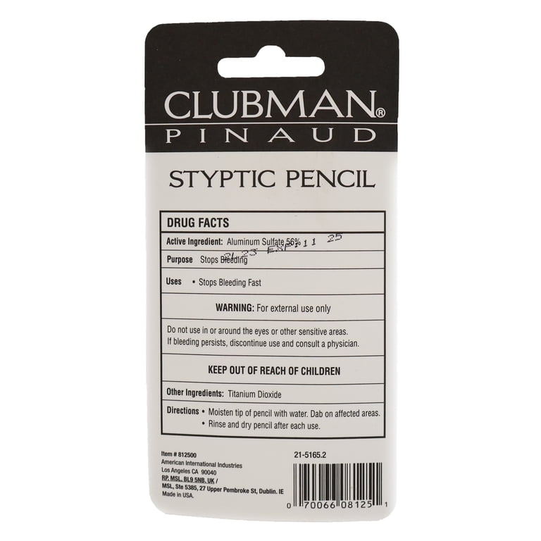 Styptic Pencil for Shaving Cuts, 1 oz - 2 Pack photo 2