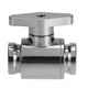 thumbnail image 1 of Válvula de ventilación G1/4, válvula de bola de agua con dientes interiores de latón, Control de vía fluvial (plata) Ehuebsd Para estrenar, 1 of 7