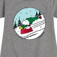 thumbnail image 3 of Peanuts - Snoopy Woodstock Sled - Toddler & Youth Girls Fleece Dress, 3 of 6