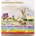 thumbnail image 2 of GYTY   Small Animal Bedding Colorful Hamster Nesting Paper Material Cozy Safe for Bird Guinea Pig Chinchilla Mice Gerbils Rat Pets (Pink Purple), 2 of 6