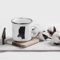 thumbnail image 2 of Koyal Wholesale 11oz. US State Stainless Steel Campfire Coffee Mug, Modern Black Grunge Abbreviation, Mississippi, 2 of 4