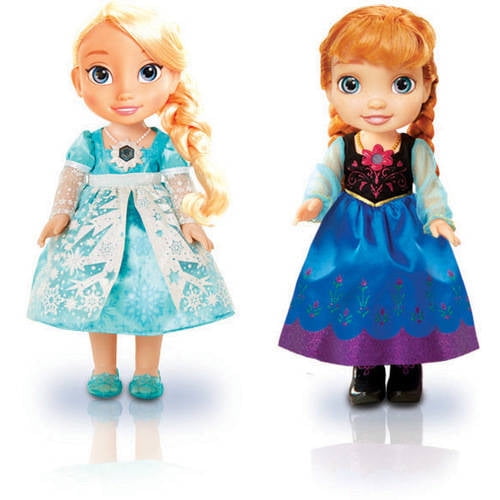 Elsa and anna dolls at walmart deals