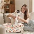 thumbnail image 6 of Iauyy Pet Couch Donut Cat Bed for Indoor Cats/Small Dogs Washable & Machine with Non-slip Bottom Calming Cat Furniture, Capture Autumn (XS), 6 of 8