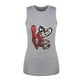 thumbnail image 4 of Camiseta sin mangas con cuello redondo y letras a la moda de verano para mujer, blusa, jersey Pompotops  lopia993289, 4 of 5