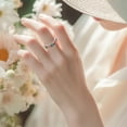 thumbnail image 4 of YYKihy Cubic Zirconia Colorful Rainbow Ring Multi Color Gemstone Ring Jewelry, 4 of 6